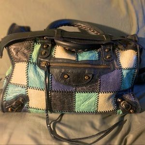 RARE Balenciaga Patchwork Classic City Bag